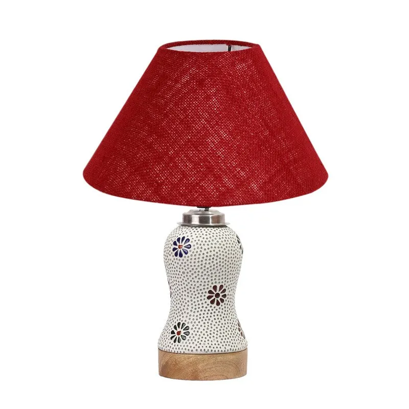 Rattora Wooden Table Lamp - Multicolor media 5