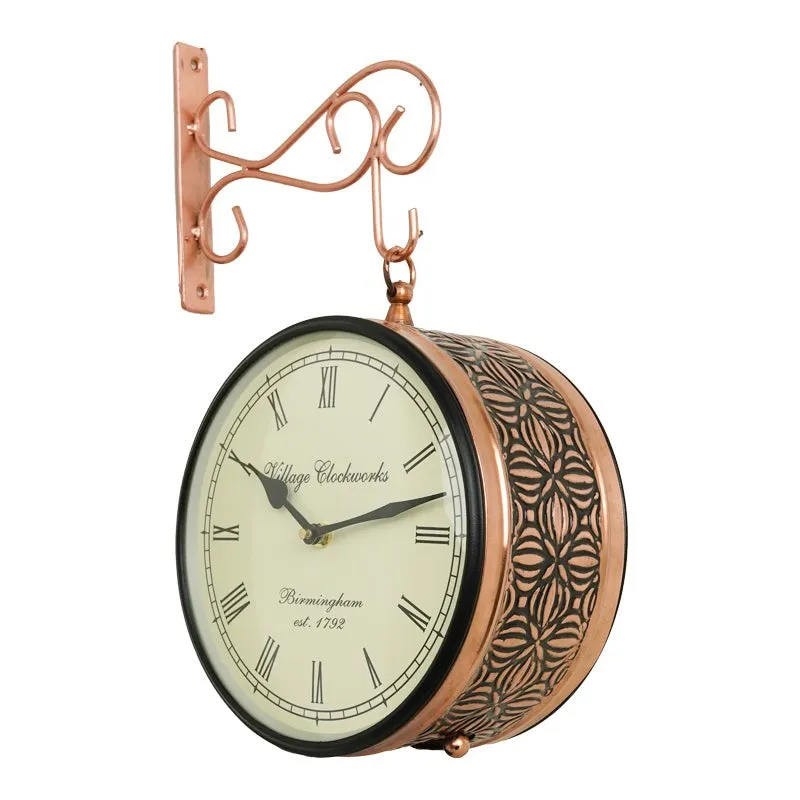 Elton Double Sided Station Clock media 6
