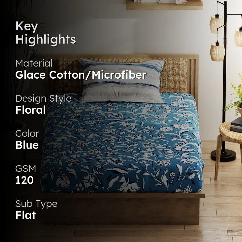 Somnia Microfiber Microfiber Bedsheet - 120 GSM media 2