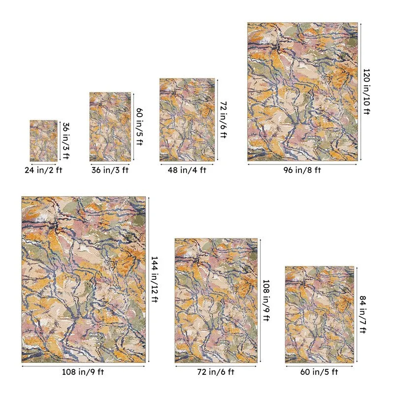 Daniel Abstract Carpet - Multicolour media 13