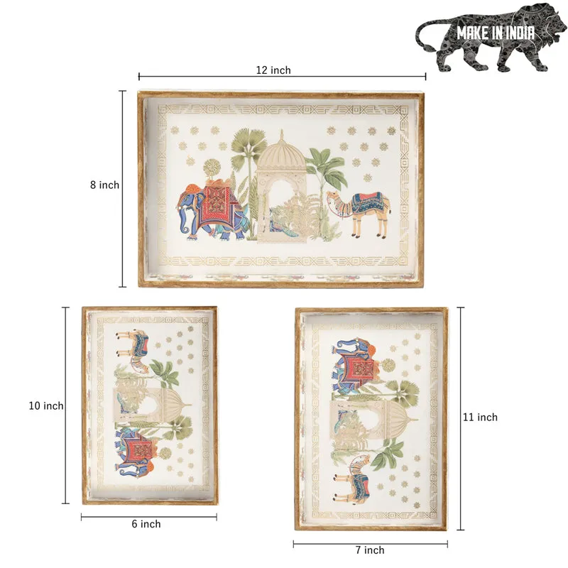 Royal Parades Rectangle Serving Tray - Set Of Three media 8