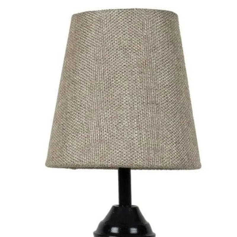 Bria Idony Fabric Table Lamp - Beige,Brown media 4