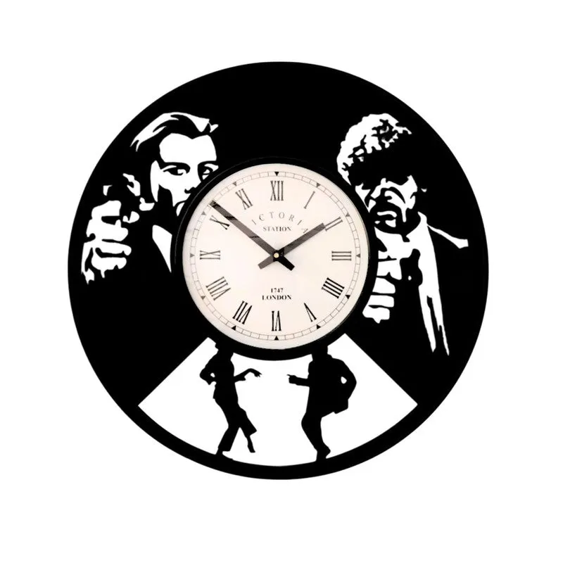 Buddy Steel Analog Wall Clock - Black media 4