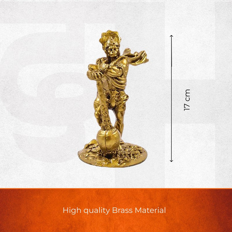 Lord Hanuman Divine Bronze Idol media 7