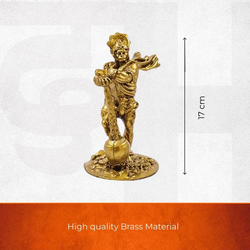 Lord Hanuman Divine Bronze Idol media 7