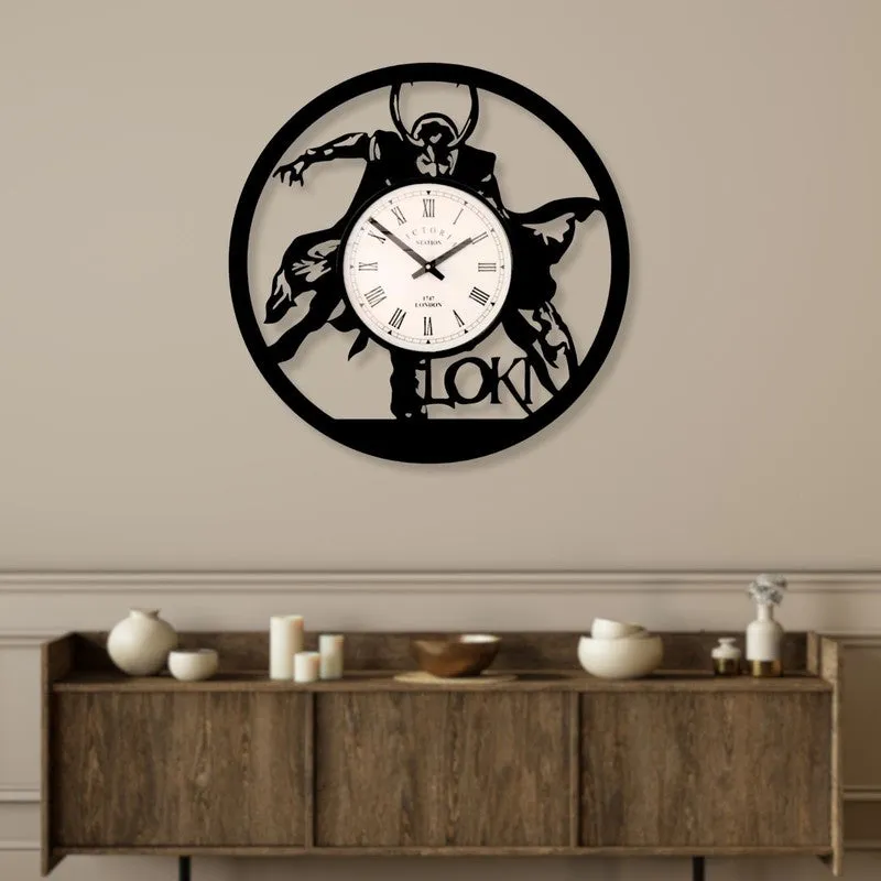 Loki Steel Analog Wall Clock media 3