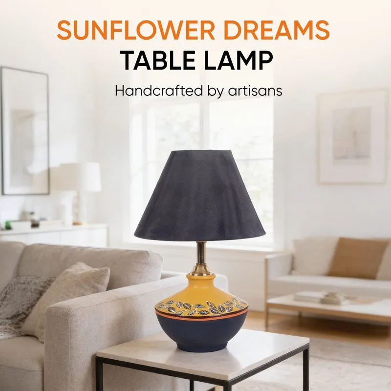 Jericha Terracotta Table Lamp - Multicolor media 4