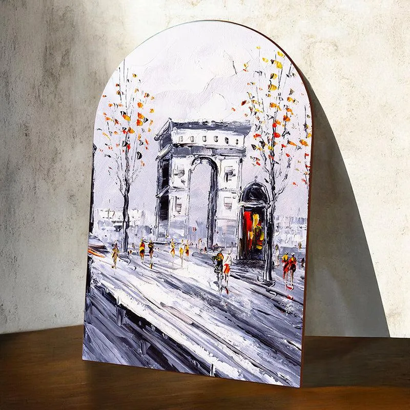 Arc De Triomphe MDF Wall Art media 2