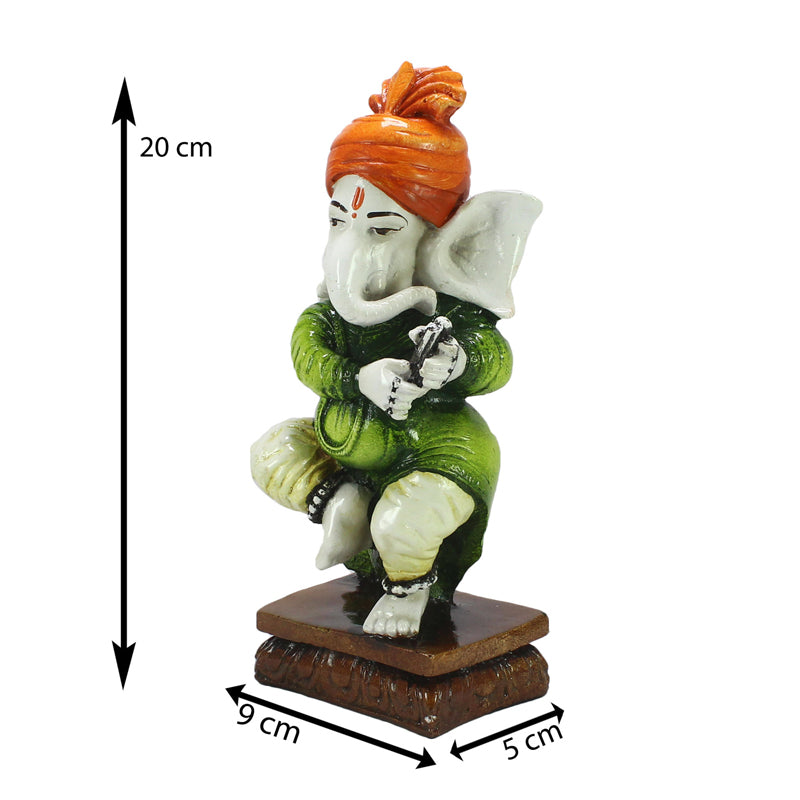 Lord Ganesha Whimsy Dance Showpiece media 6