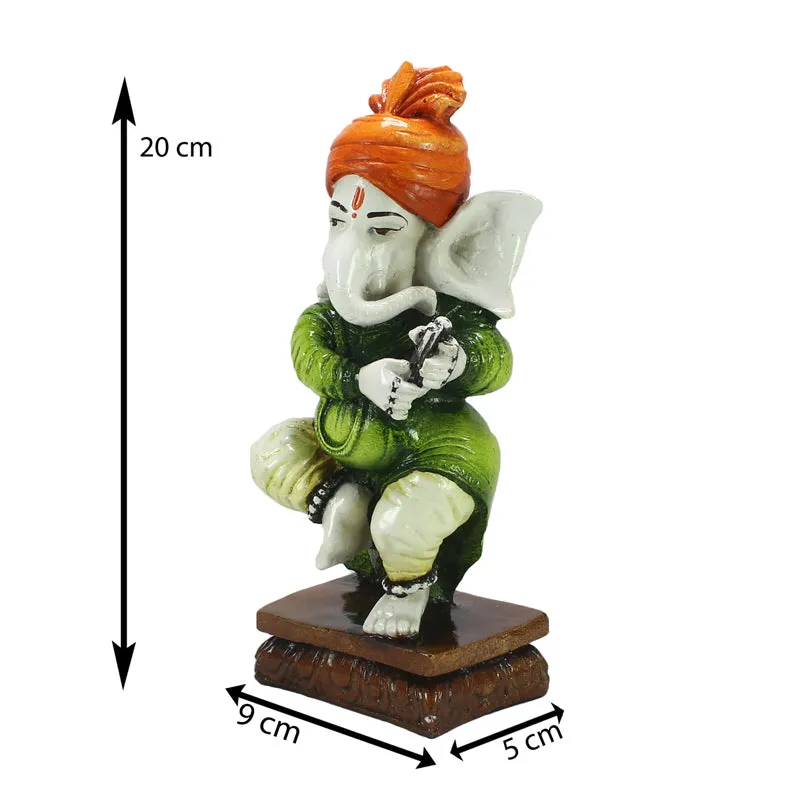 Lord Ganesha Whimsy Dance Showpiece media 6