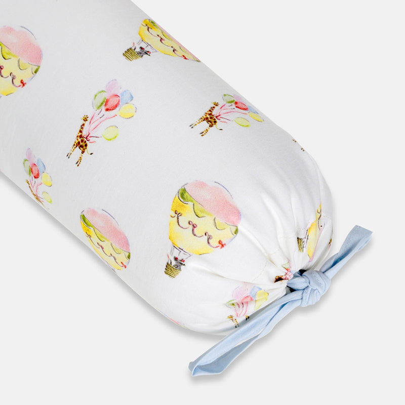 Twirl & Float Egyptian Cotton Bolster Cover (200 TC) - Set Of Two media 7