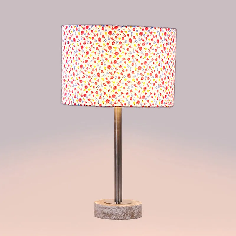 Fleura Rodin Wooden Table Lamp - Multicolor media 5