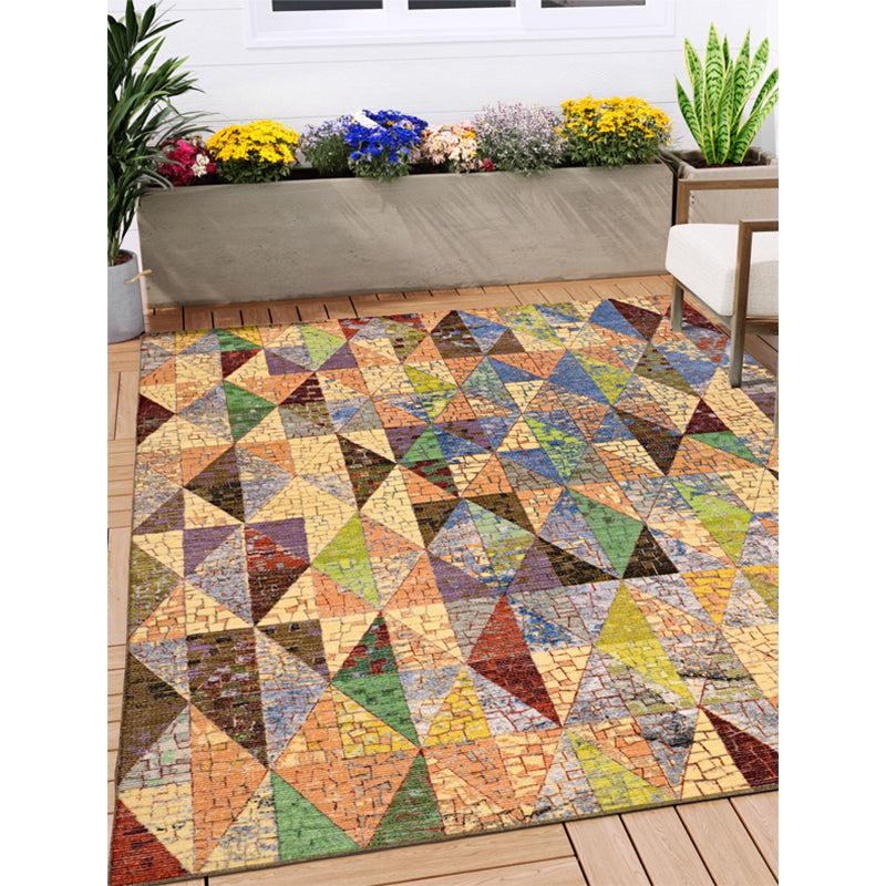 Katya Geometric Polyester Carpet - Multicolor media 3
