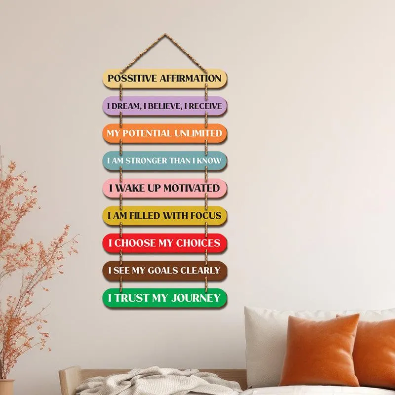 Art Of Affirmation Wood MDF Wall Hanging media 4