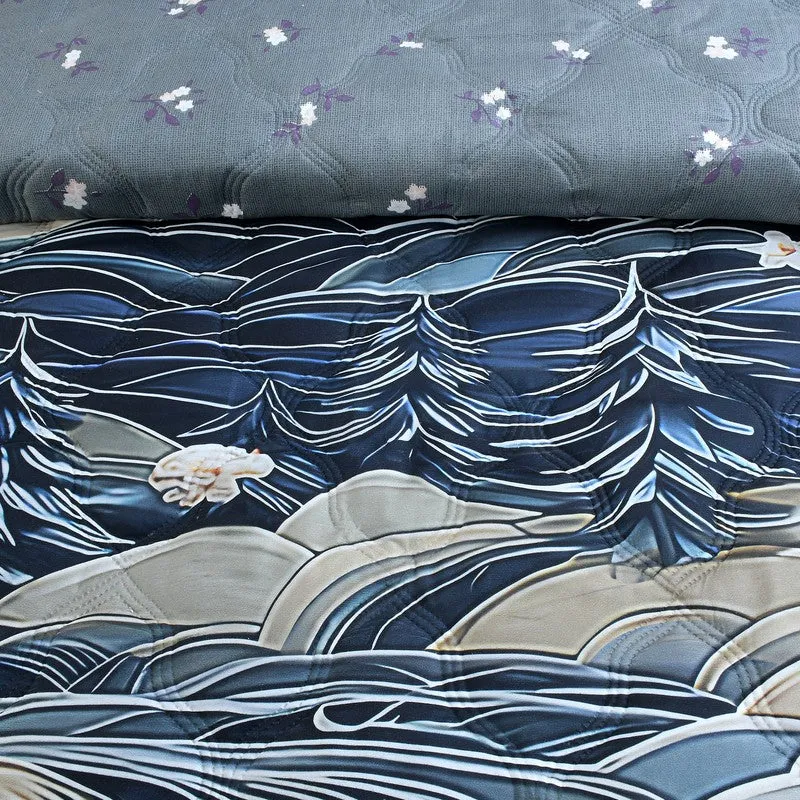 Weavy Stone Micro Fiber Comforter - 220 GSM media 4