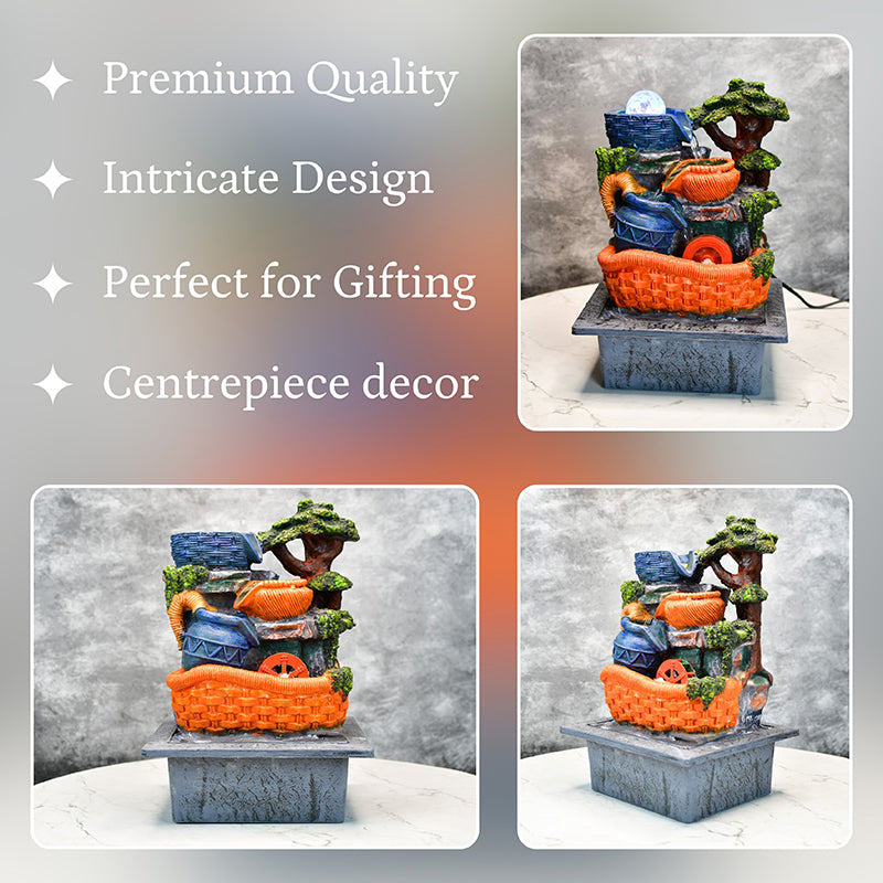 Basket Case Resin Tabletop Fountain media 3