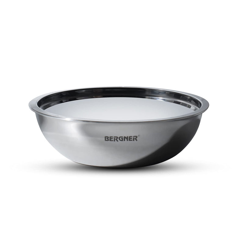Bergner Argent Triply Stainless Steel Induction Base Tasra With Lid - 1500 ML media 4