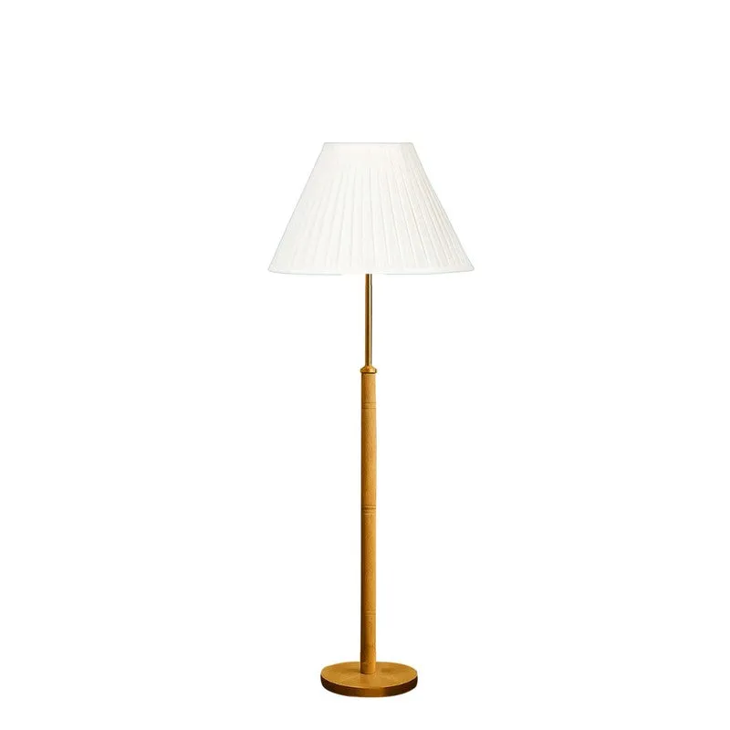 Sand Dune Wooden Floor Lamp - White media 5