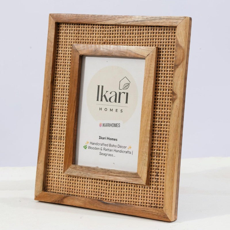 Fynlan Boho Wooden Photo Frame media 3
