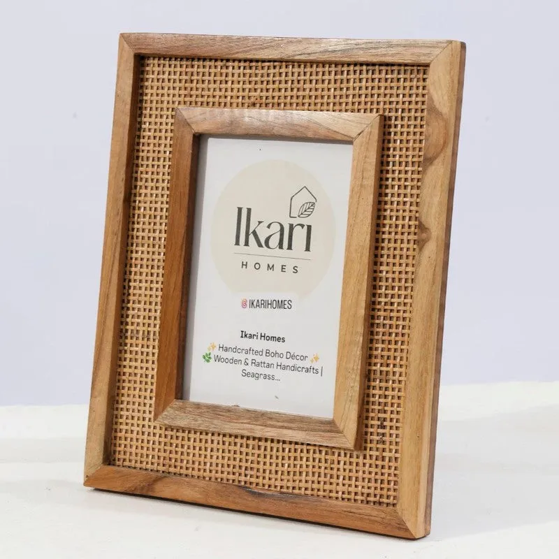 Fynlan Boho Wooden Photo Frame media 3