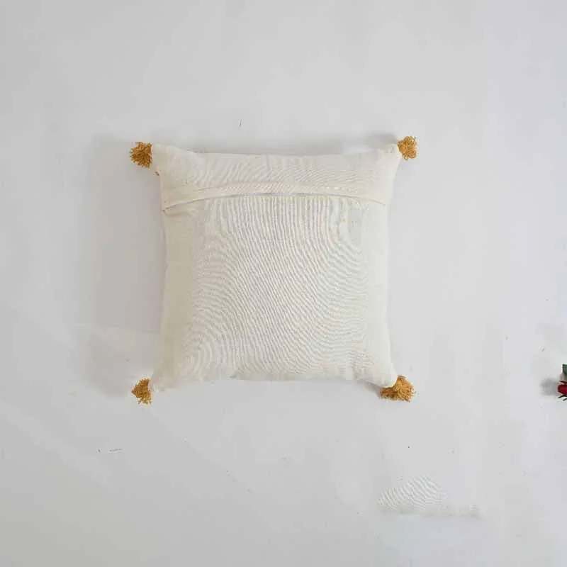 Happy Sunflower Cushion Cover- Set Of Two media 6