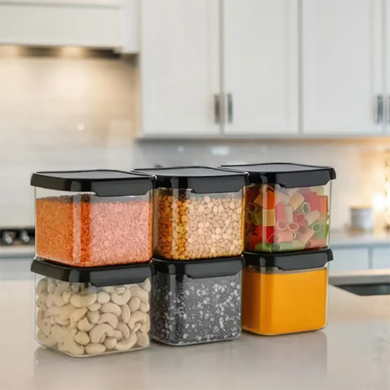 Tomo Airtight Container (500 mL Each) - Set Of Six media 1