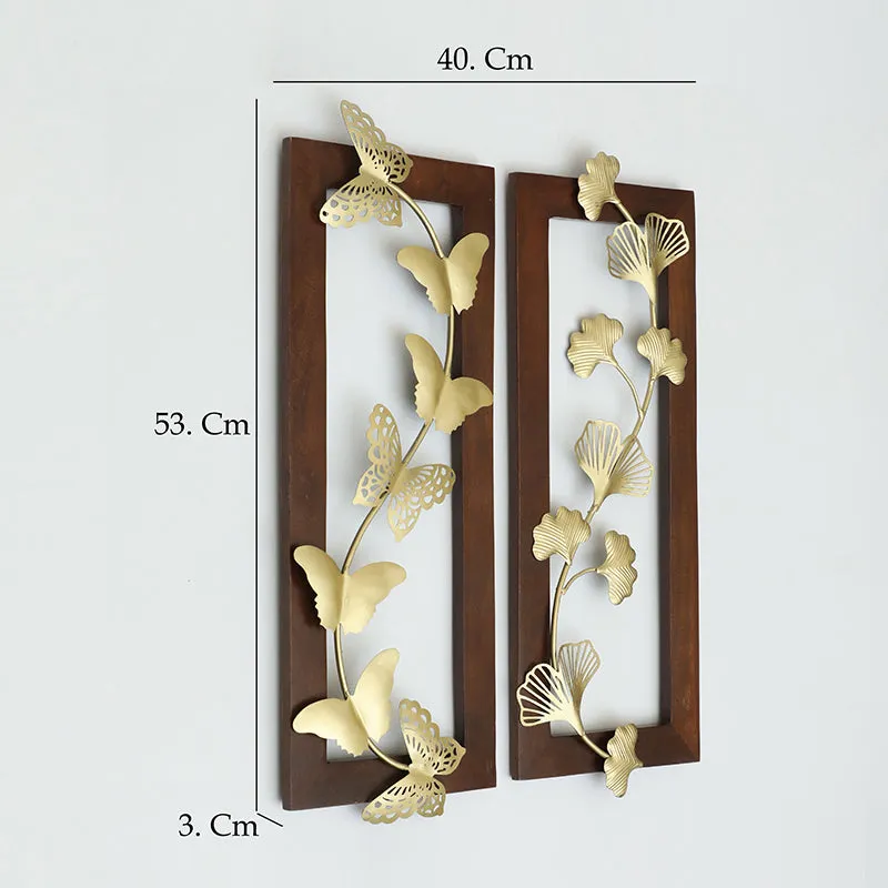 Etienne Metal & Wood Wall Accent - Set Of Two media 5