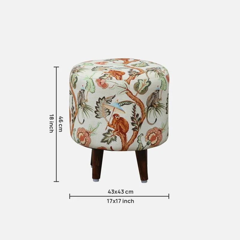 CozyCorner Sheesham Wood Ottomans & Pouffe -Multicolor media 10