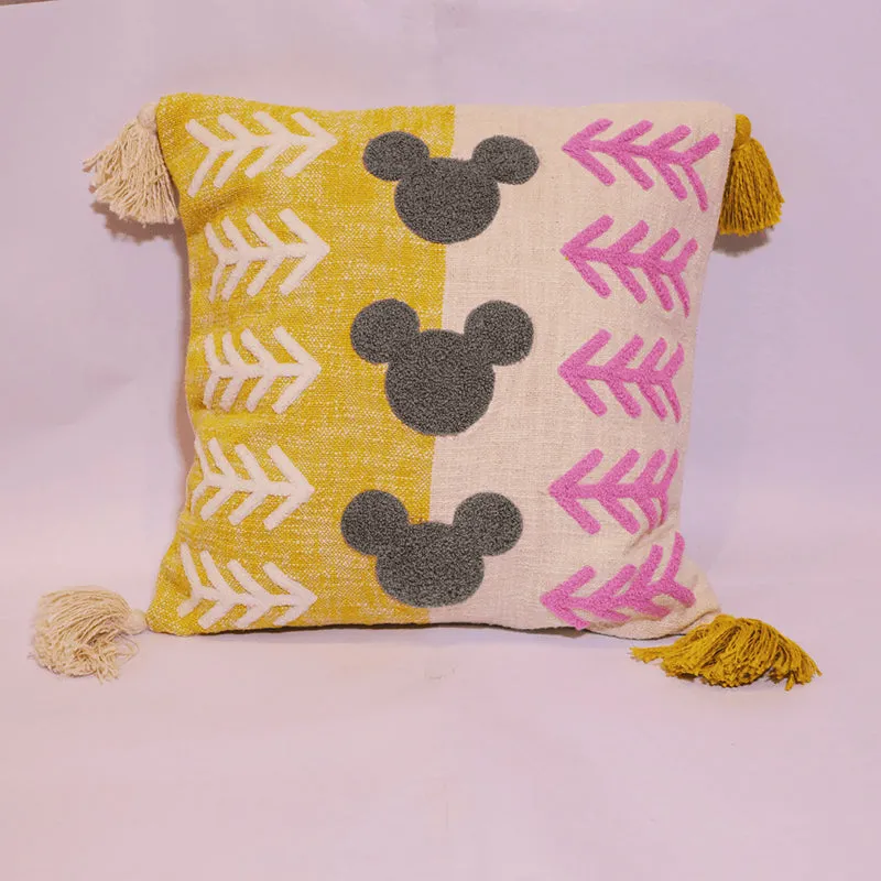 Plush Pavilion Tufted Cushion Cover - Multicolor media 5
