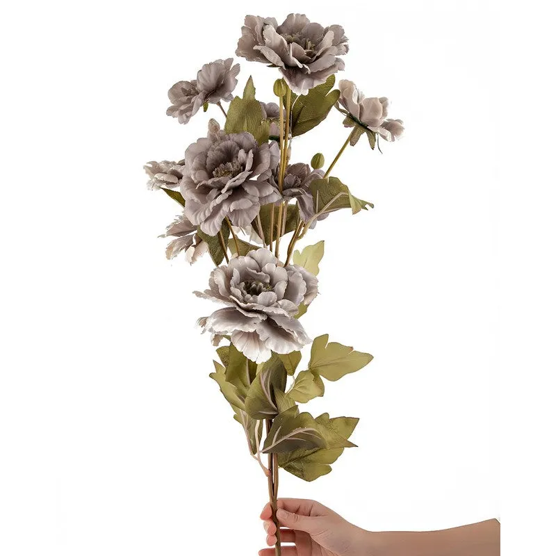 AarviDecor Peony Mist Silk Artificial Flowers media 5