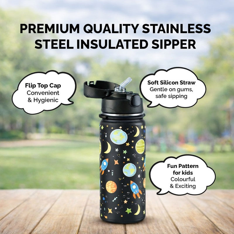Rioware Space Splash Stainless Steel Bottle - 350 mL media 6