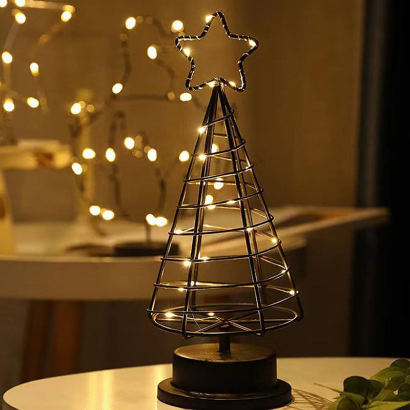Urban Fir Christmas Ornament - Black media 7