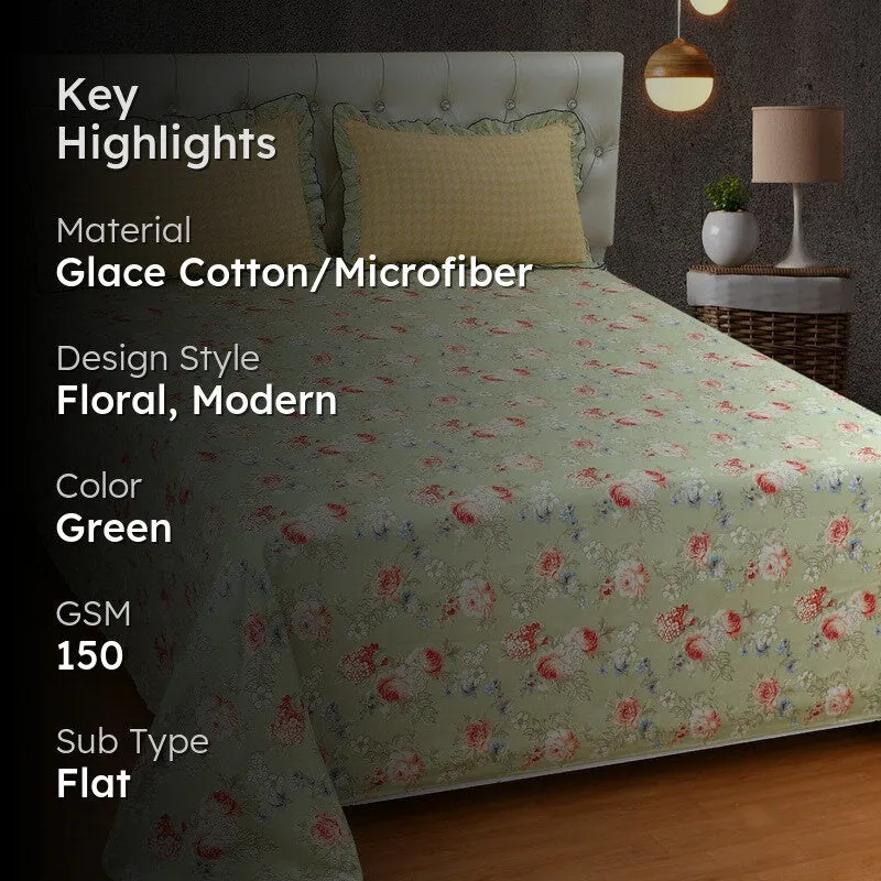 Prism Nest King Microfiber Bedsheet - 150 GSM media 2