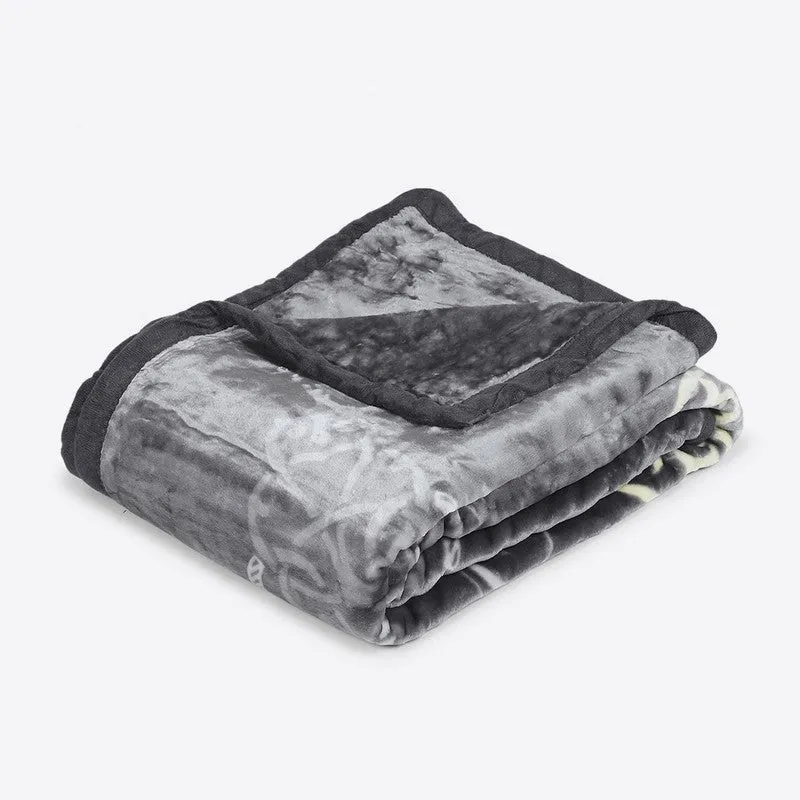 Monte Carlo Blush Bloom Blanket - 483 GSM media 5