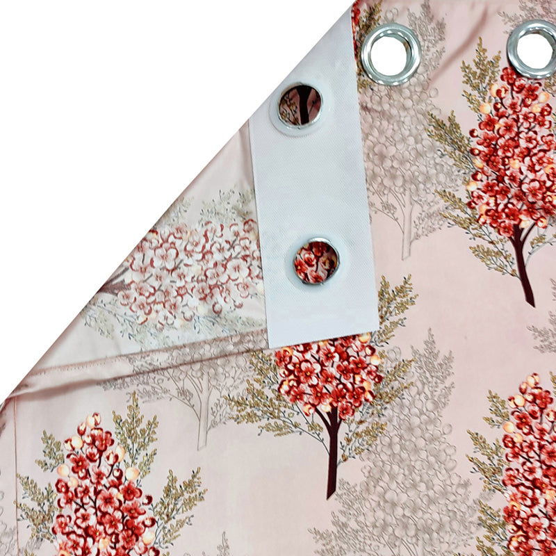 Olivia Floral Artificial Silk Curtain media 8