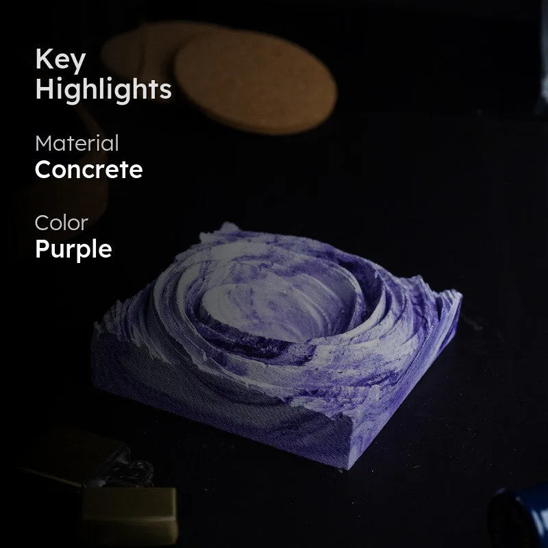 Cyclone Eye Ash Tray - Purple media 2