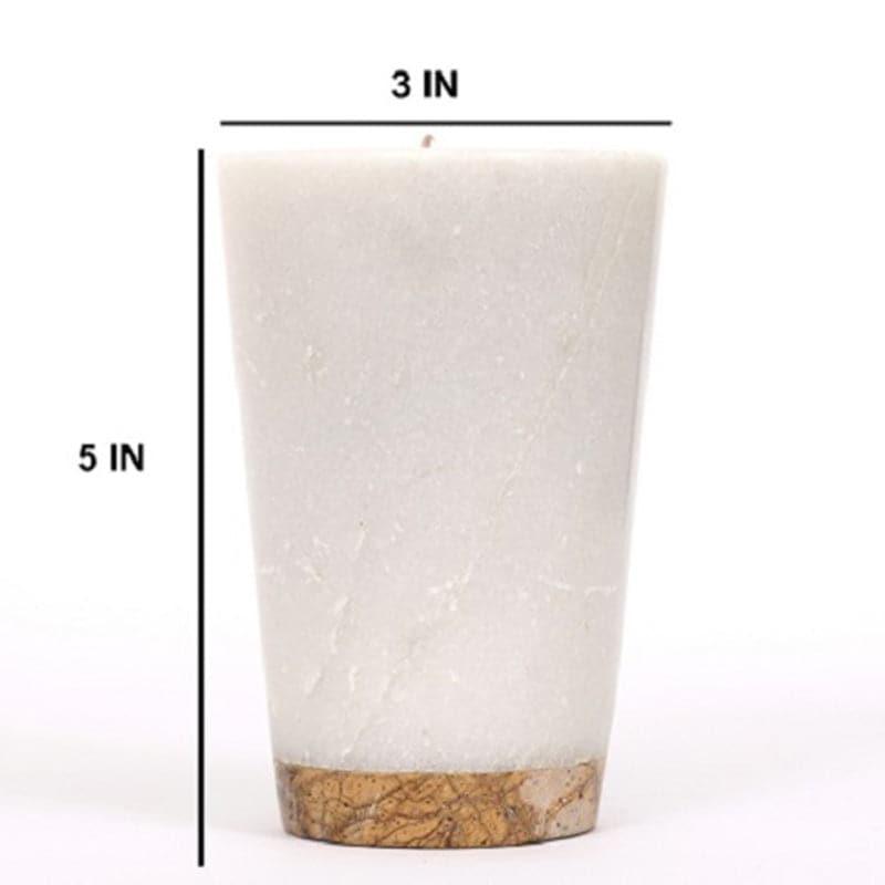 Plant Buddy Hand Crafted Marble Planter - Small media 5