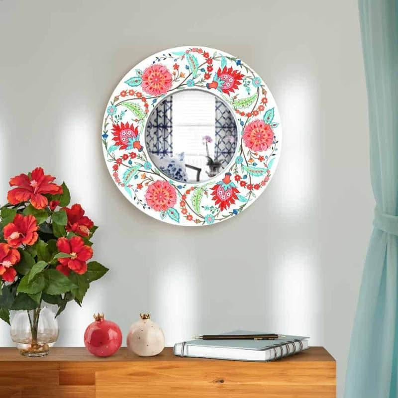 Chadreya Bloom Designer Handpainted Mirror media 3