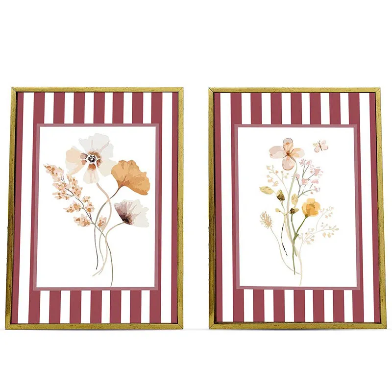 Junoon Ethnic Canvas Wall Art - Set Of Two media 6