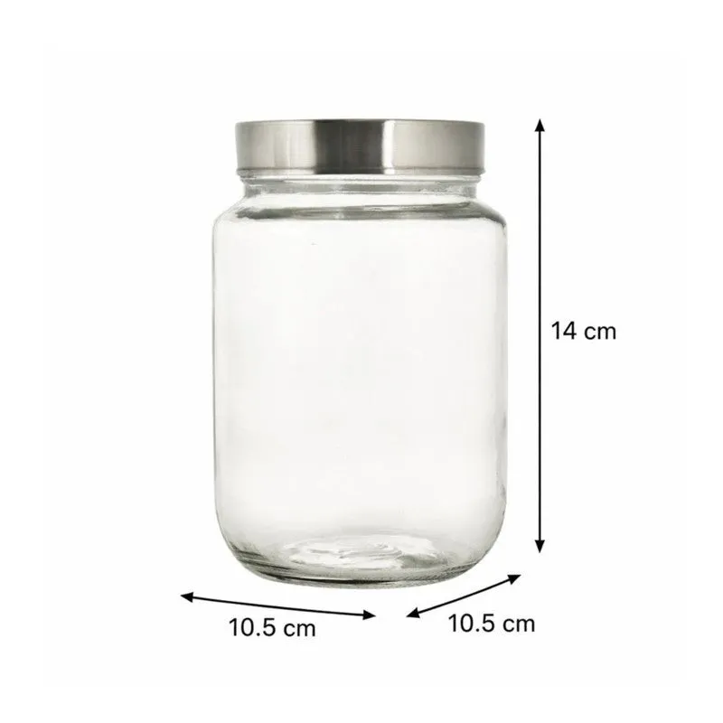 PurePantry Glass Jar (1000 mL Each) - Set Of Three media 10