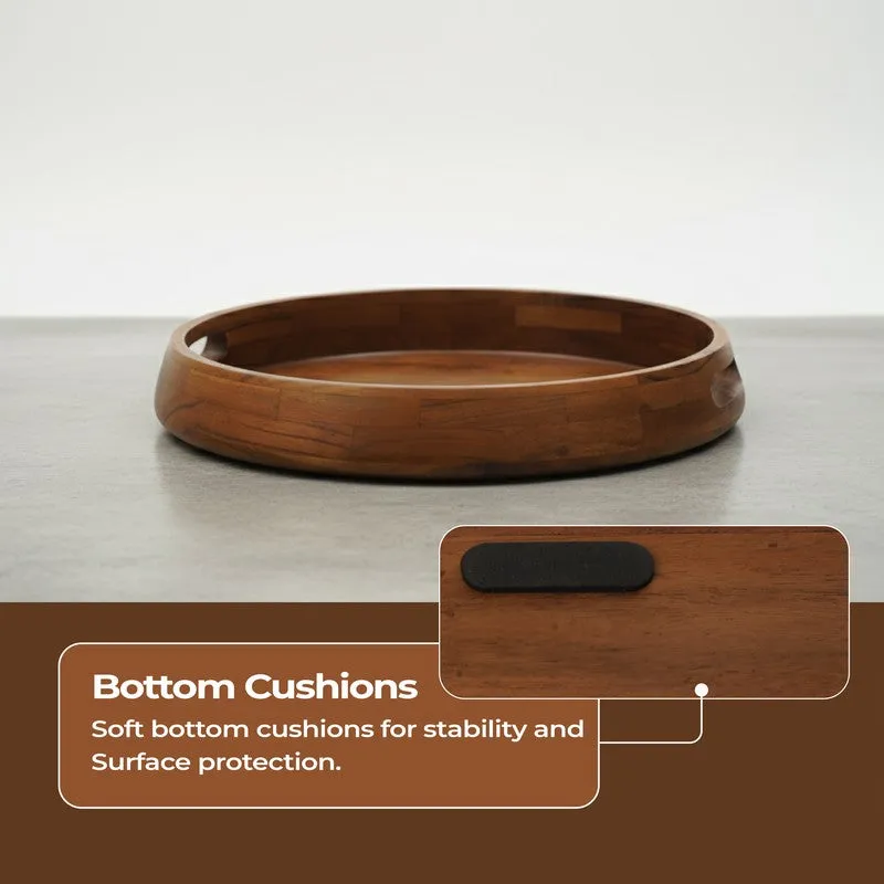 ServeCircle Acacia Wood Serving Tray media 6