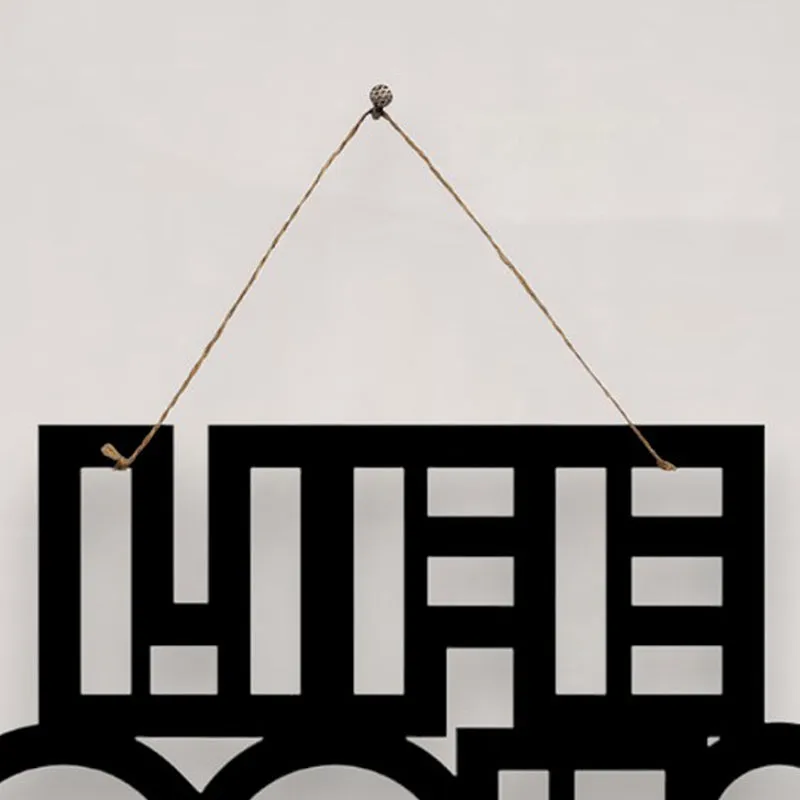 Life Goes On Mild Steel Wall Accent media 4