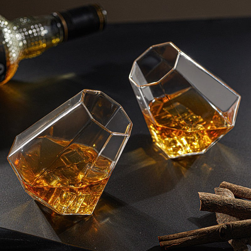 Curved Delight Cocktail Glasses (240 mL Each) - Set Of Two