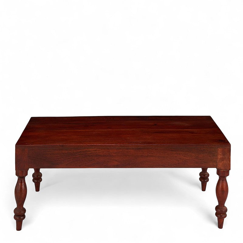 Zynex Sheesham Wooden Center Table - Deep Brown media 5