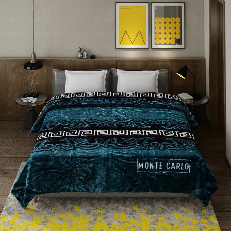 Monte Carlo Turquoise Oasis Blanket - 757 GSM media 3