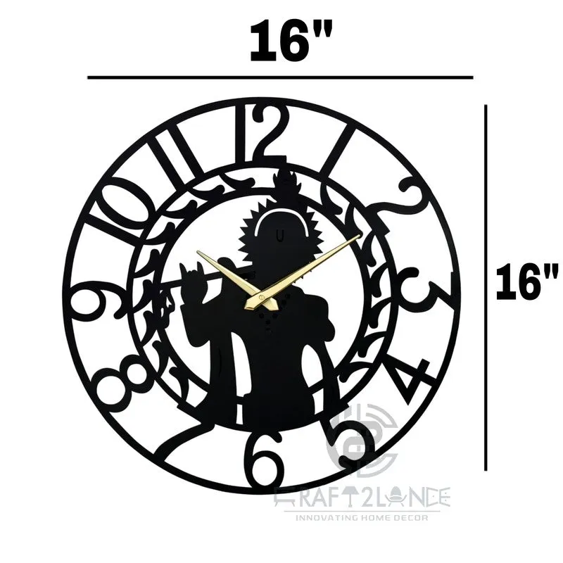 Echoes Silent Wall Clock - Black media 8