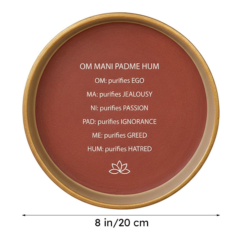 Om Mani Padme Wall Plate media 6