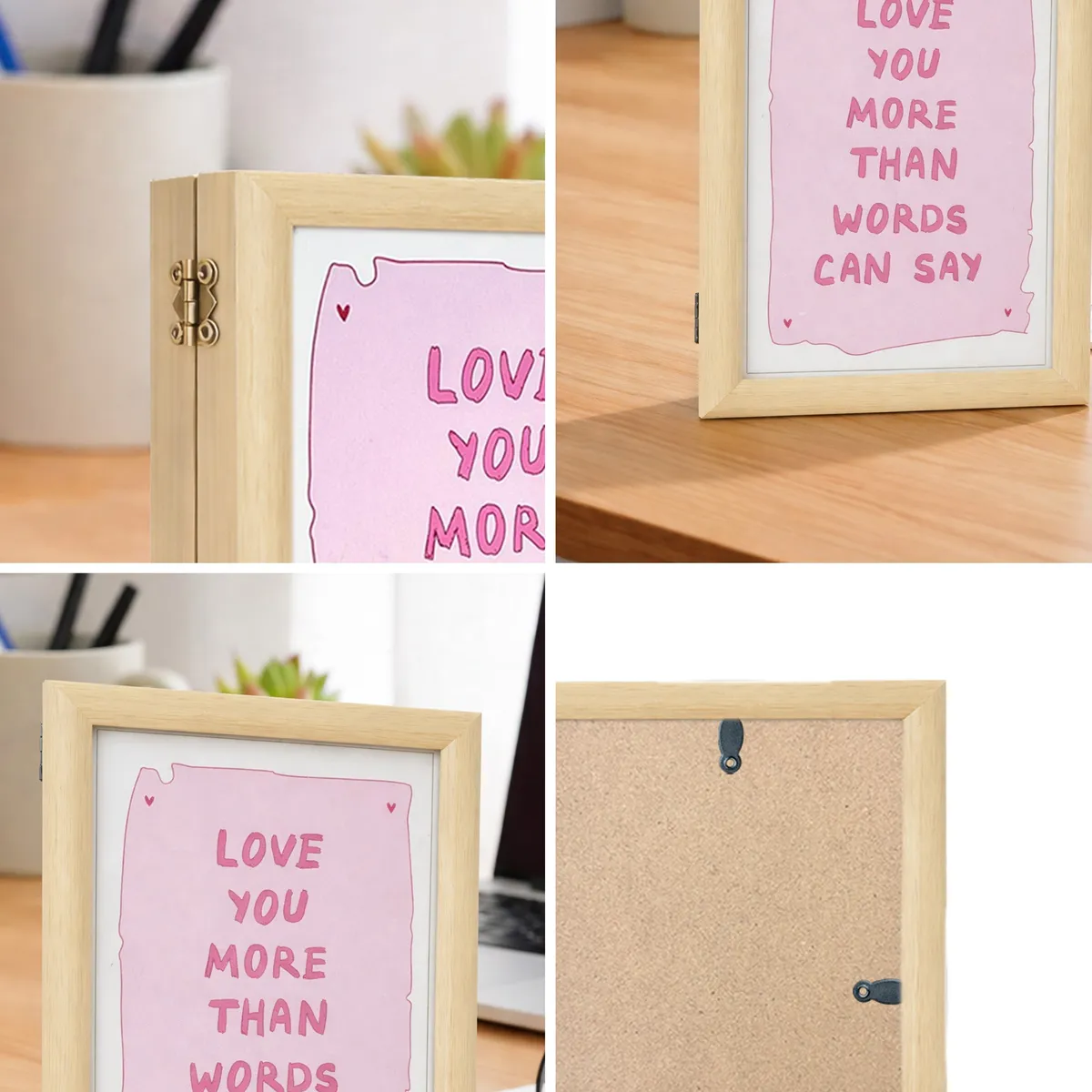 FormHaus MDF Photo Frame - Beige media 7