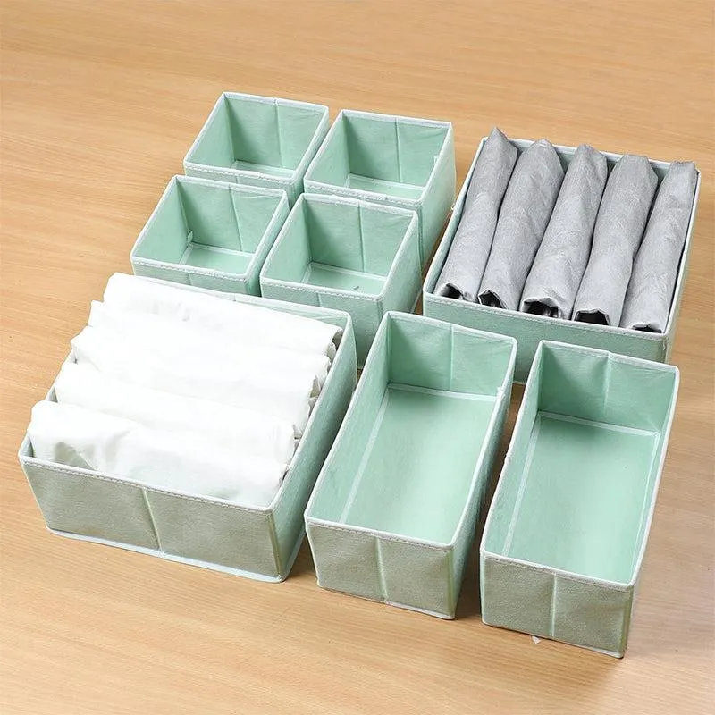 Clara fabric Organizer - Set Of Eight media 1