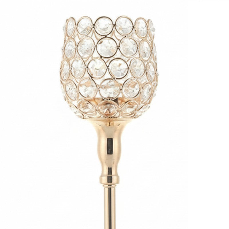 Its A Crystal Affair Tall Tealight Candle Holder - Set Of Two media 4